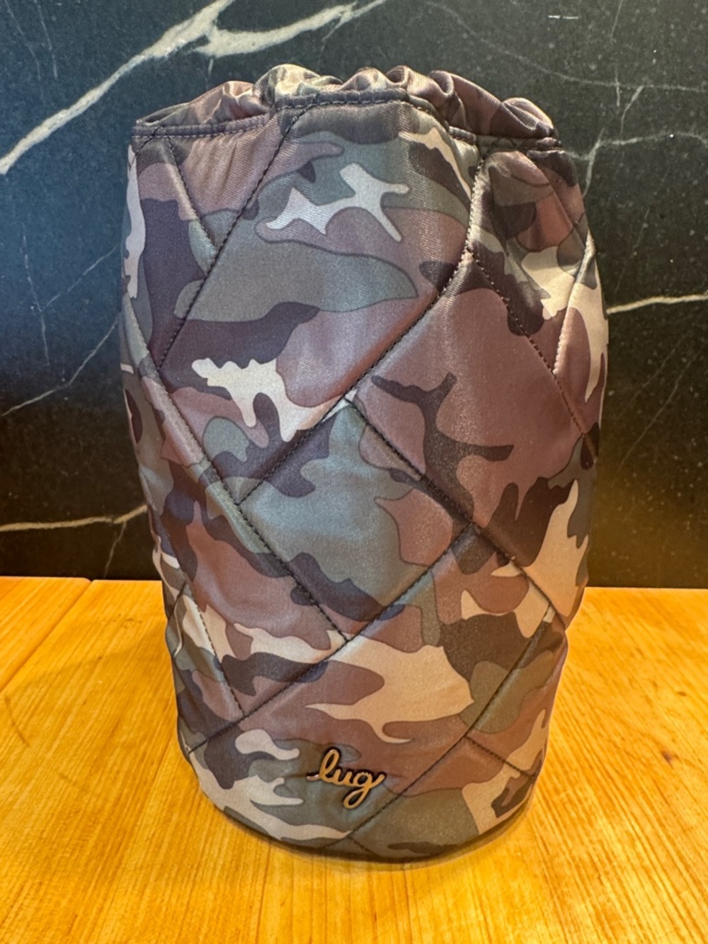 Lug Camo Green Tumbler Bag NWT